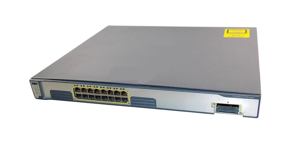 WS-C3750G-16TD-E Cisco Catalyst 3750 16Port 10/100/1000BT+ 10 GBE Enhanced Image (Refurbished)