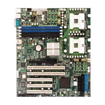 X6DVL-EG-O SuperMicro X6DVL-EG Dual mPGA604 Intel E7320 Chipset Dual 64-Bit Intel Xeon Processors Support DDR 4x DIMM 2x SATA ATX Server Motherboard (Refurbished)