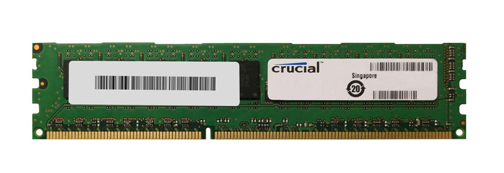 117777 Crucial 2GB PC3-10600 DDR3-1333MHz ECC Registered CL9 240-Pin DIMM Single Rank 1.35v Low Voltage Memory Module 