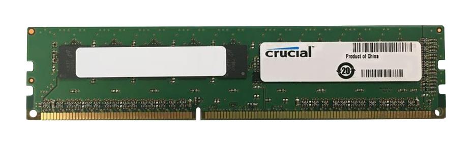 CT51272BD160BJ.9FED Crucial 4GB PC3-12800 DDR3-1600MHz ECC Unbuffered CL11 240-Pin DIMM 1.35V Low Voltage Single Rank Memory Module