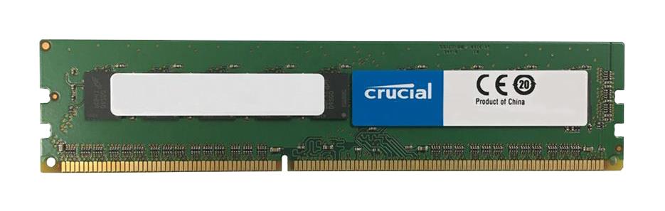 CT102472BD160B.18FED Crucial 8GB PC3-12800 DDR3-1600MHz ECC Unbuffered CL11 240-Pin DIMM 1.35V Low Voltage Memory Module