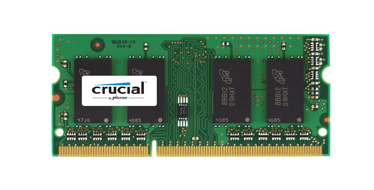 CT3330812 Crucial 4GB PC3-10600 DDR3-1333MHz non-ECC Unbuffered CL9 204-Pin SoDimm 1.35V Low Voltage Memory Module Compatible with the HP Omni 120-1100es