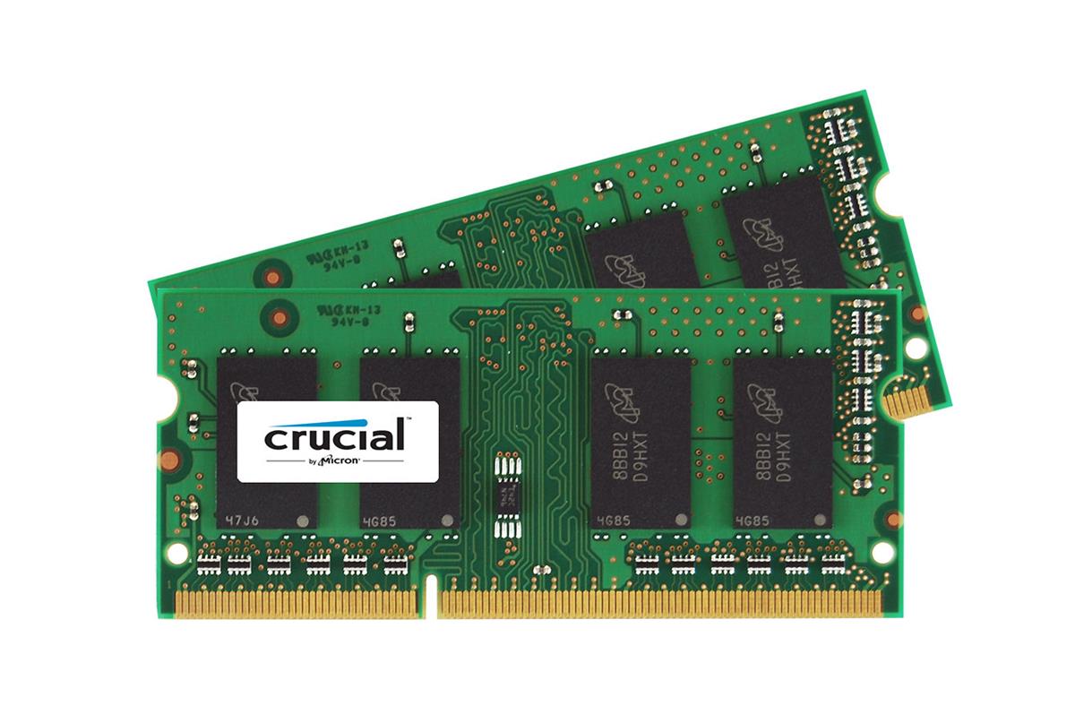 CT999660 Crucial 4GB Kit (2 X 2GB) PC3-8500 DDR3-1066MHz non-ECC Unbuffered CL7 204-Pin SoDimm Memory for Apple MacBook Pro 2.26GHz Intel Core 2 Duo 13-inch MB990LL/A DDR3 Model