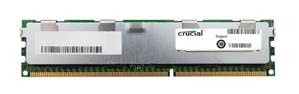 CT8G3ERSLQ1067.36FKD Crucial 8GB PC3-8500 DDR3-1066MHz Registered ECC CL7 240-Pin DIMM 1.35V Low Voltage Quad Rank Memory Module