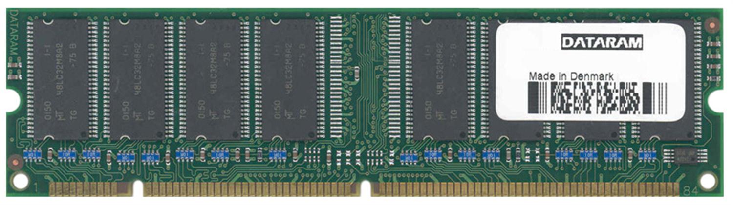 DRS2001024 Dataram 1GB PC133 133MHz non-ECC Unbuffered CL3 168-Pin DIMM Memory Module for Sun Fire V120 NETRA 120 1 x 1GB Modules