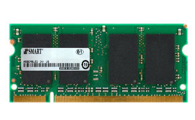 M9002G/A-A Smart Modular 512MB PC2100 DDR-266MHz non-ECC Unbuffered CL2.5 200-Pin SoDimm Memory Module