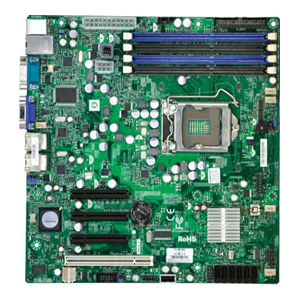 MBD-X8SIL-O SuperMicro X8SIL Socket LGA 1156 Intel 3400 Chipset Intel Xeon 3400/L3400 Series Processors Support DDR3 4x DIMM 4x SATA 3.0Gb/s Micro-ATX Motherboard (Refurbished)