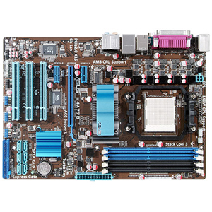 M4A77D ASUS Socket AM3/AM2+/AM2 AMD 770 + SB710 Chipset AMD Phenom II/ AMD Athlon II/ AMD Phenom/ AMD Athlon/ AMD Sempron Processors Support DDR2 4x DIMM 6x SATA 3.0Gb/s ATX Motherboard (Refurbished)