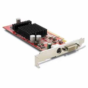ER766AV HP Radeon X300 SE Graphic Card 128 MB DDR SDRAM PCI Express x16 2048 x 1536