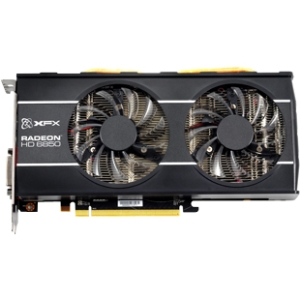 HD685XZDFC XFX Double D Radeon HD 6850 1GB DDR5 256-Bit HDMI/ 2x mini DisplayPort/ 2x DVI PCI Express 2.1 x16 Video Graphics Card