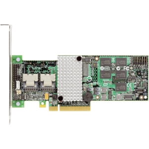 RT3WB080 Intel 256MB Cache 8-Port SATA 6Gbps PCI Express 2.0 x8 Low Profile MD2 RAID 0/1/5/6/10/50/60 Controller Card