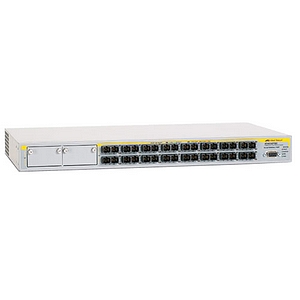 AT-8516F/SC-10 Allied Telesis 16-Ports 100FX SC Connectors Layer 2+ Switch with 2 Expansion Bays (Refurbished)