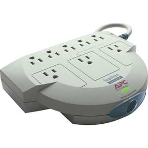 PER8T APC SurgeArrest Personal 8 Outlet w/Tel 120V Receptacles: 8 x NEMA 5-15R 240J (Refurbished)