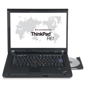 891922U IBM Tp R61 Nb C2d/2.0 1GB 80GB 15.4w CoMBo Wls Fpr Vb (Refurbished)