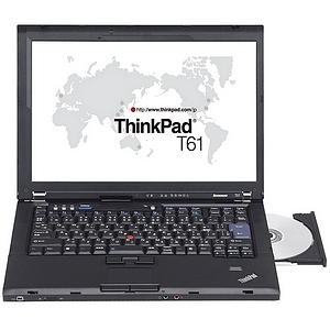 766112U IBM Tp T61 Nb C2d/2.0 1GB 80GB 14.1w CoMBo Wls Vb (Refurbished)