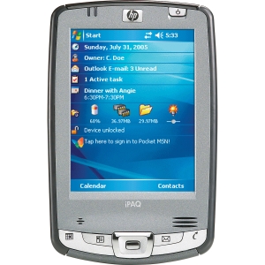FA675B HP iPAQ hx2490 PDA IntelPXA270 520 MHz 64 MB RAM/ 192 MB ROM 3.5-inch Active Matrix TFT Color LCD 65536 Colors (16-bit) Windows Mobile 5.0 Premium