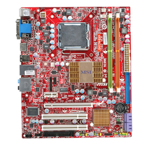 7592-030 MSI G41TM-E43 Socket LGA 775 Intel G41 + ICH7 Chipset Core 2 Quad/ Core 2 Duo Processors Support DDR2 2x DIMM 4x SATA 3.0Gb/s Micro-ATX Motherboard (Refurbished)