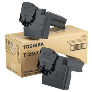 T-2500 Toshiba Black Toner Cartridge Laser 7500 Page Black 1 (Refurbished)