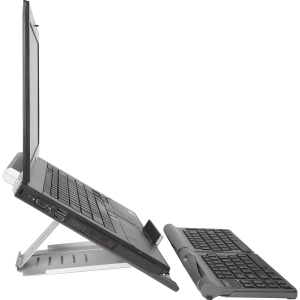 GTLS-0099 Goldtouch Go (gtp-0055)and Grpahite Notebook Stand (gtls-0055) Bundle