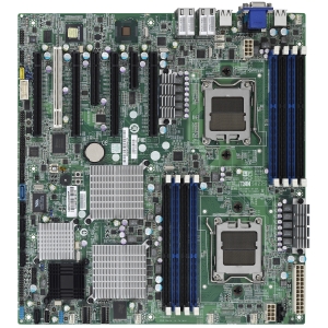 S8225WAGM4NRF Tyan S8225 Socket C32 AMD SR5690 + SP5100 Chipset AMD 45nm 4-Core/6-Core Opteron 4100 Series Processors Support DDR3 8x DIMM 4xGbE 6x SATA 3.0Gb/s EATX Server Motherboard (Refurbished)