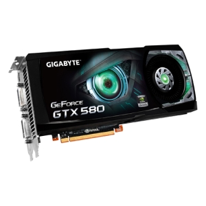 GV-N580D5-15I-B Gigabyte GeForce GTX 580 1536MB GDDR5 384Bit Mini HDMI / Dual-Link DVI-I PCI-Express 2.0 Video Graphics Card