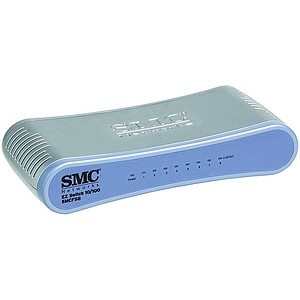 SMCFS8 SMC EZSwitch FS8 8-Ports 100MB/s 100Base-TX IEEE 802.3x External Switch (Refurbished)