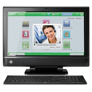 XZ978UT#ABA HP TouchSmart 9300 Elite All-in-One Computer - Intel Core i7 (2nd Gen) i7-2600 3.40 GHz - Desktop (Refurbished)