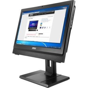 9S6-AA7111-074 MSI Wind Top AP2011-074US All-in-One Computer - Intel Core i3 (2nd Gen) i3-2120 3.30 GHz - Desktop - Black, Clear (Refurbished)