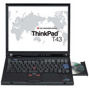 266894U IBM T43 PMSXGA COMBO WIFI FP (Refurbished)