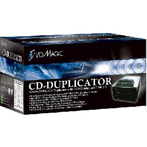 I5252DE IoMagic Cd Duplicator Usb 2.0 Ext 52x24x52 54x Lcd Display