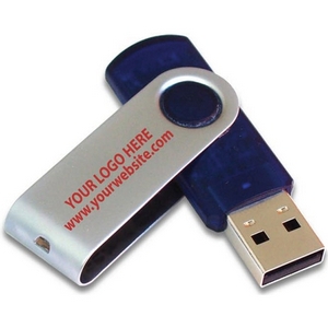 USW1GB1COLOR3 ACP-EP 1Gb Swing Flash Drive Usb 1color Custom Logo 300-699u