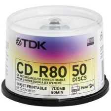 TDK Media ZCD-R80ISHCB50