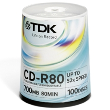 TDK Media CD-R80CB100
