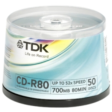 TDK Media CD-R80CB50T