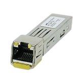 990-000262-00 Allied Telesis AT-SPTX 1.25Gbps 1000Base-T Copper 100m RJ-45 Connector SFP Transceiver Module