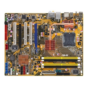 P5K ASUS Socket LGA 775 Intel P35 + ICH9 Chipset Core 2 Extreme/ Core 2 Duo/ Pentium Extreme/ Pentium D/ Pentium 4 Processors Support DDR2 4x DIMM 4x SATA 3.0Gb/s ATX Motherboard (Refurbished)
