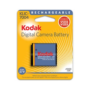1924059 Kodak KLIC-7004 Lithium Ion Digital Camera Battery Lithium Ion (Li-Ion) 3.7V DC (Refurbished)