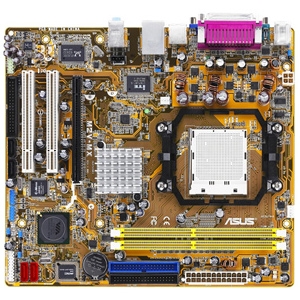 90-MIB090-G0AAYZ ASUS Socket AM2 VIA P4M890 + VT8237A Chipset AMD Athlon 64/ Athlon 64 FX/ Athlon 64 X2/ AMD Sempron Processors Support DDR2 2x DIMM 2x SATA 3.0Gb/s Micro-ATX Motherboard (Refurbished)