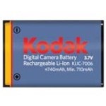 1221902 Kodak KLIC-7006 Lithium ion Digital Camera Battery Lithium Ion (Li-Ion) 3.7V DC (Refurbished)