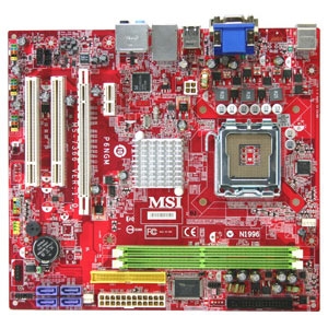 7366-020/070 MSI P6NGM-L Socket LGA 775 Nvidia GeForce 7050 + nForce 610i Chipset Core 2 Duo/ Core 2 Quad/ Pentium 4/ Pentium 4 Extreme Edition/ Pentium Extreme Edition/ Pentium D Processors Support DDR2 2x DIMM 4x SATA 3.0Gb/s Micro-ATX Motherboard (Refurbished)