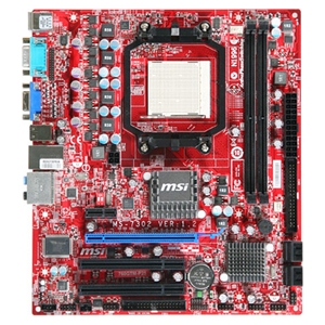 740GTM-P25 MSI Socket AM2+ AMD 740G + SB710 Chipset AMD Phenom II X4/ Phenom II X2 Processors Support DDR2 2x DIMM 4x SATA2 3.0Gb/s Micro-ATX Motherboard (Refurbished)