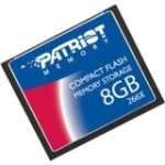 PSF8G266CF Patriot 8GB 266x CompactFlash (CF) Memory Card