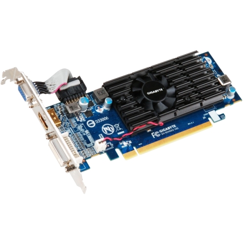 GV-R545D3-1GI Gigabyte HD5450 Graphics Card 1GB DDR3 PCI Express 2.1 x16 DVI HDMI VGA
