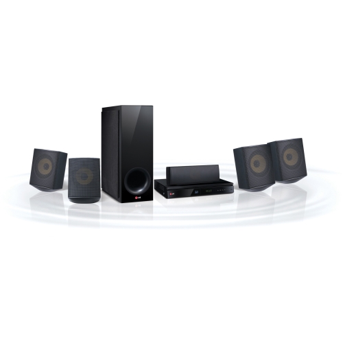 BH6730S LG Blu-ray Player Home Theater System 5.1 Channel 1000-Watts 3D Ready Internet Ready with Universal Remote (Refurbished)