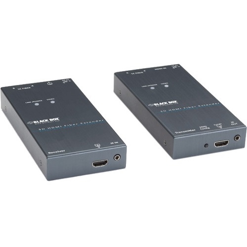 VX-HDMI-FO Black Box 3D HDMI Fiber Extender 3D HDMI Fiber