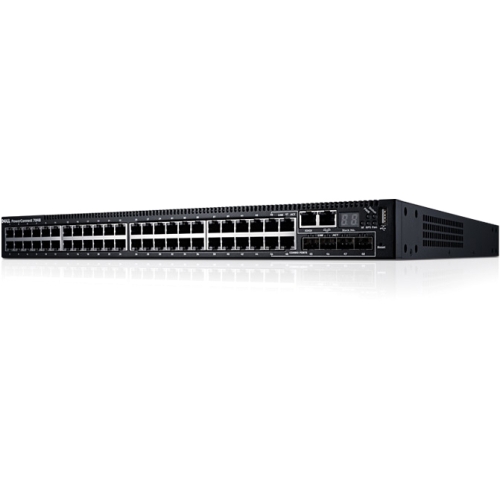 469-4256 Dell PowerConnect 7048 Layer 3 Switch 48-Ports Manageable 6 x Expansion Slots 10/100/1000Base-T 52 x Network Shared SFP Slot 4 x SFP Slots 4 Layer Supported 1U High Rack-mountable (Refurbished)