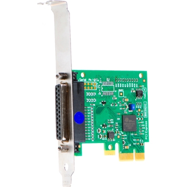 IX-500 Brainboxes Intashield 1-Port DB-25 25-Pin PCI Express x1 Parallel Adapter