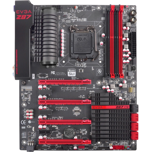 141-HW-E877-KR EVGA Z87 FTW Desktop Motherboard Intel Z87 Express Chipset Socket H3 LGA-1150 (Refurbished)