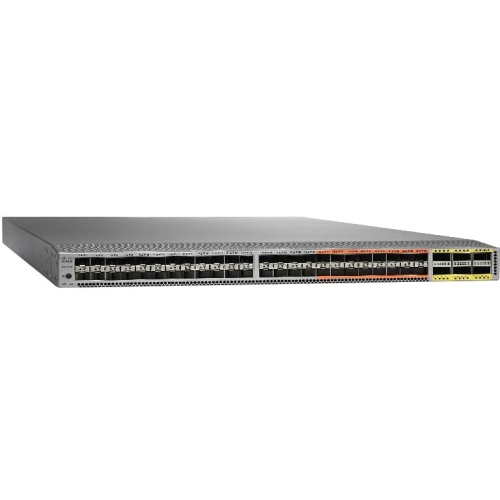 N5672UP-6FEX-10G Cisco Nexus 5672UP 48-Ports 40GBase-X Manageable Layer 3 Rack-Mountable 1U with 10 Gigabit / FCoE SFP+ Switch (Refurbished)
