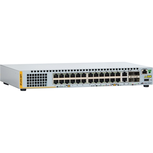 AT-X310-26FP-90 Allied Telesis 24-Ports 10/100base-T Ethernet Switch with 2x Combo Ports and 2x Stackng Ports (Refurbished)